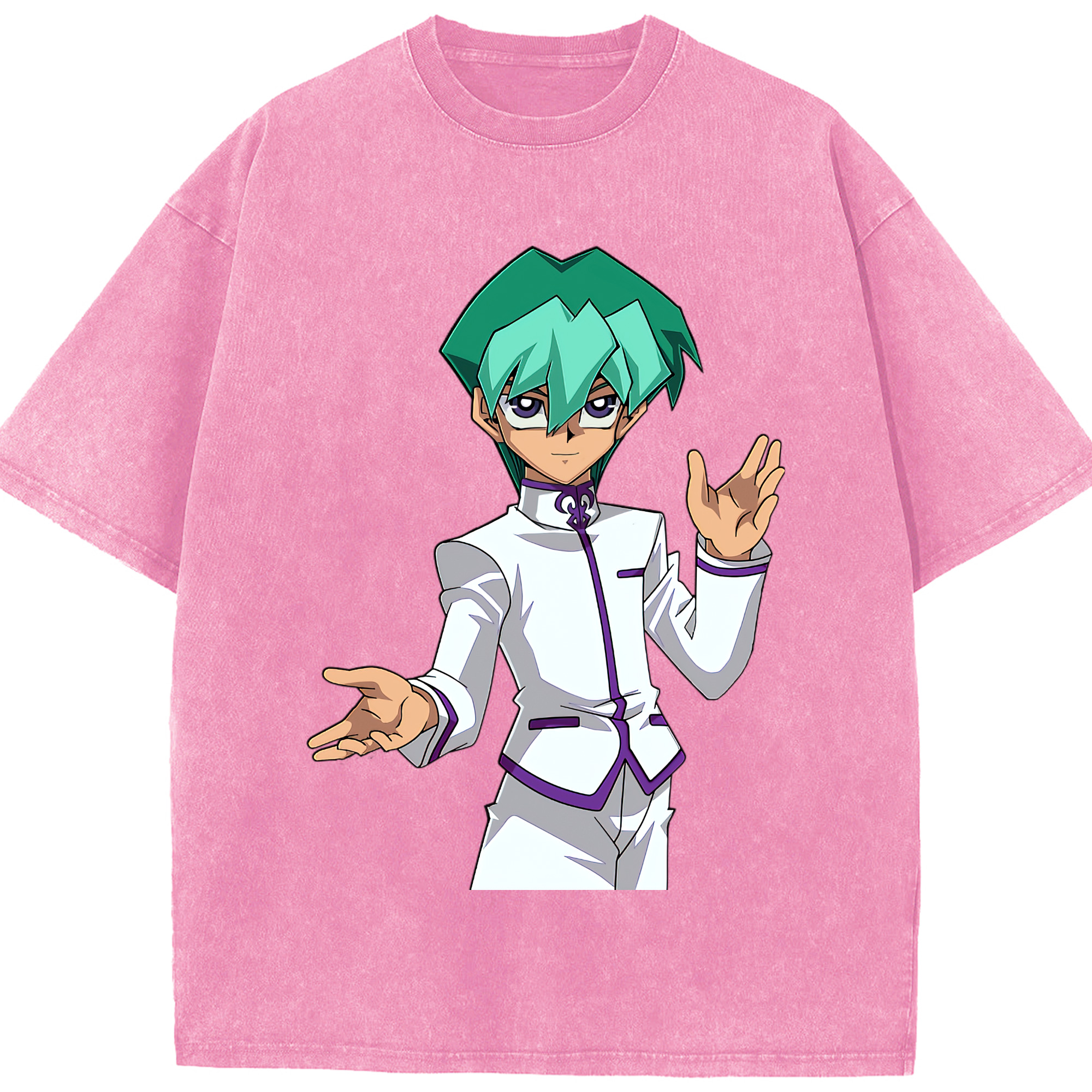 （画像用） 遊☆戯☆王 Yu-Gi-Oh! 綿100% ヴィンテージ風 半袖Tシャツ（フロントプリント）